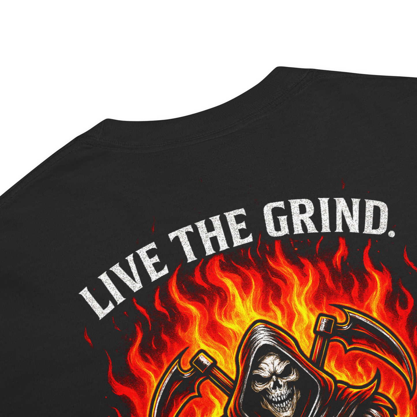 Unisex garment-dyed Graphic heavyweight t-shirt