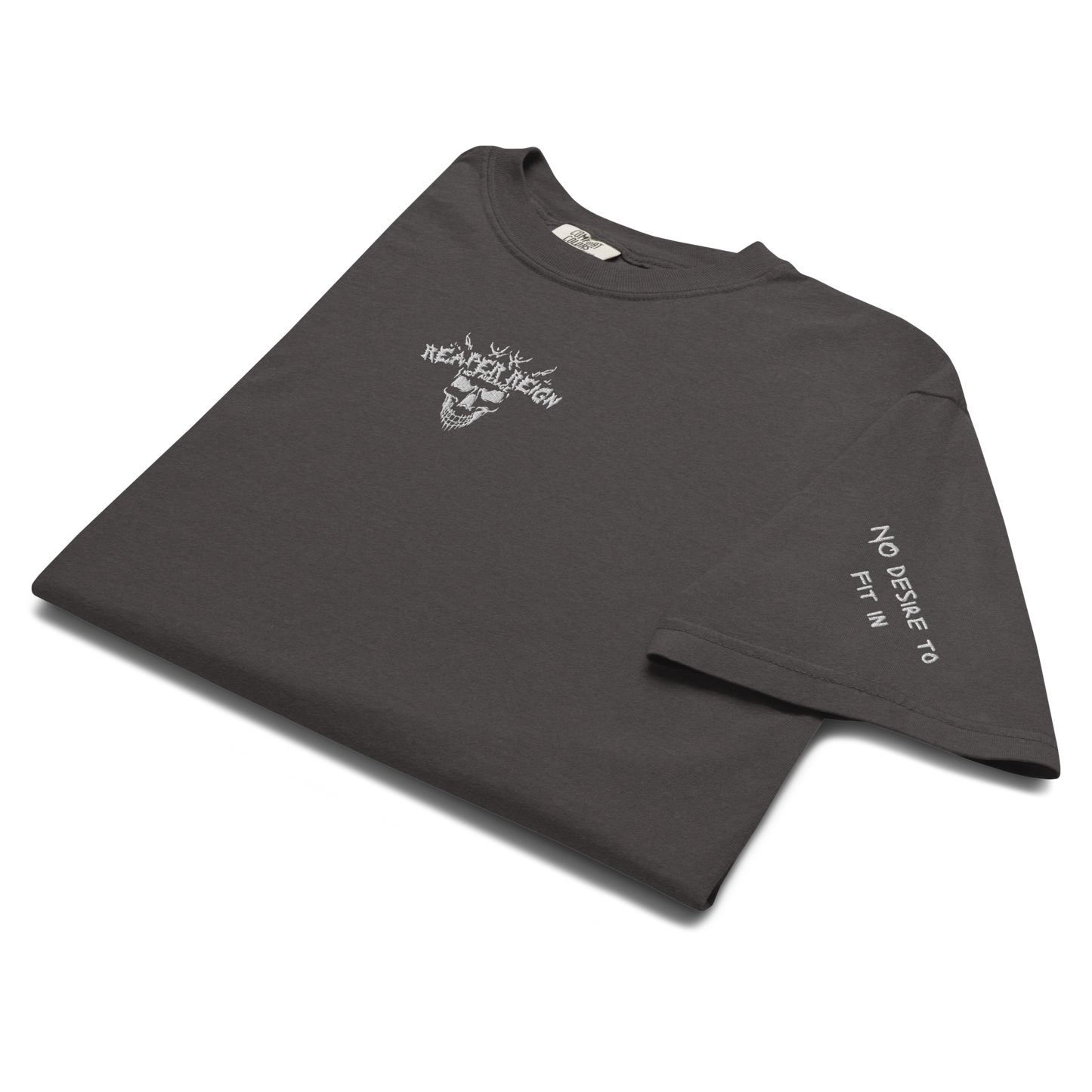 Unisex garment-dyed Graphic heavyweight t-shirt