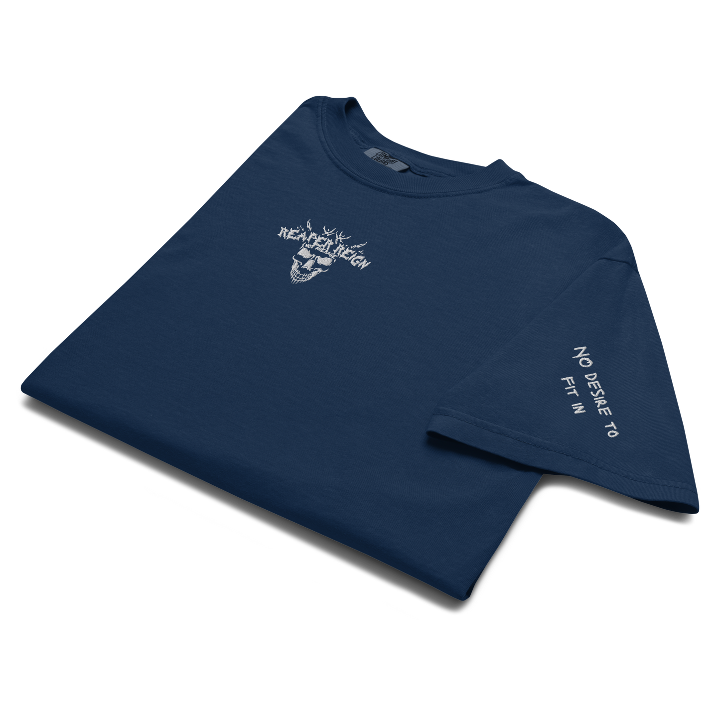 Unisex garment-dyed Graphic heavyweight t-shirt