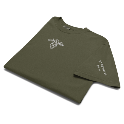 Unisex garment-dyed Graphic heavyweight t-shirt