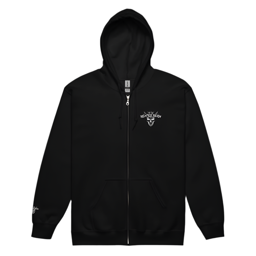 Unisex full zip hoodie