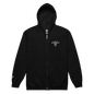 Unisex full zip hoodie